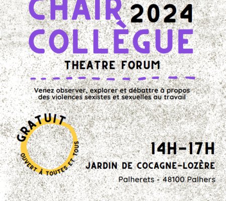 Chair Collègue (théâtre forum)